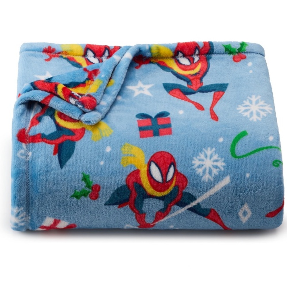 Marvel Spider-Man Holiday Throw / Blanket